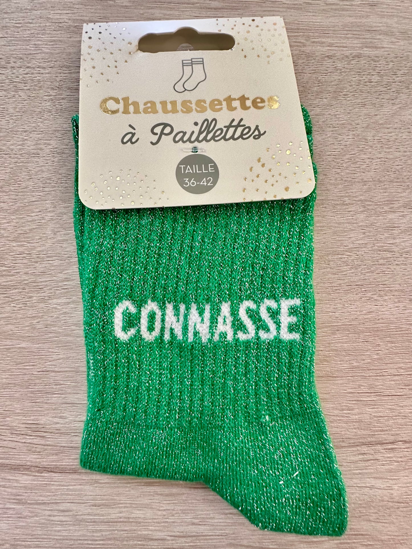 Chaussettes à paillettes CONNASSE