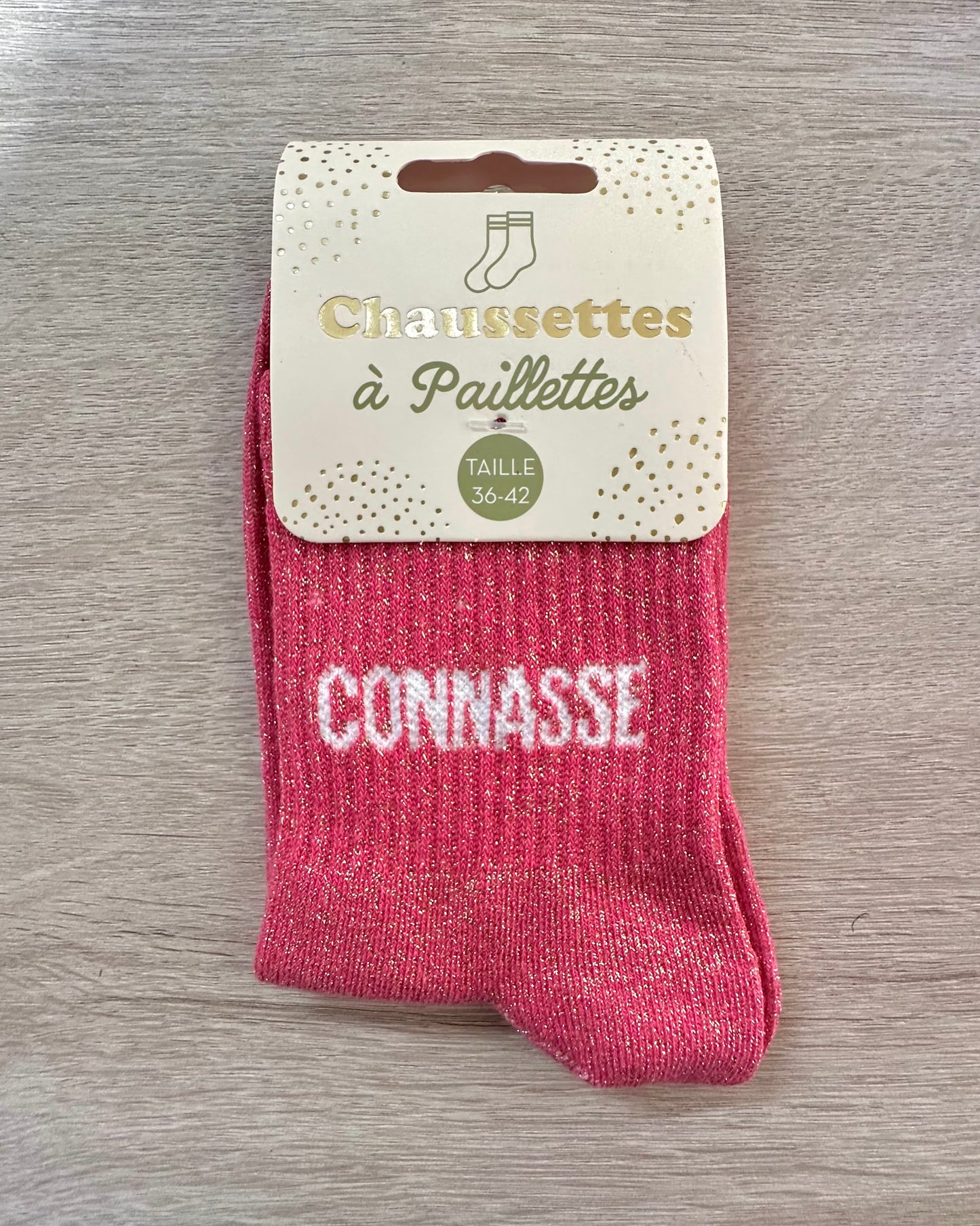 Chaussettes à paillettes CONNASSE