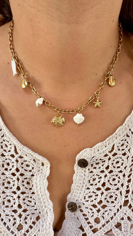Collier breloque collection Éphémère