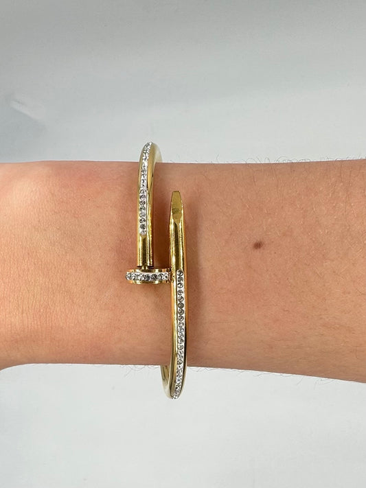 Bracelet Clou Strass