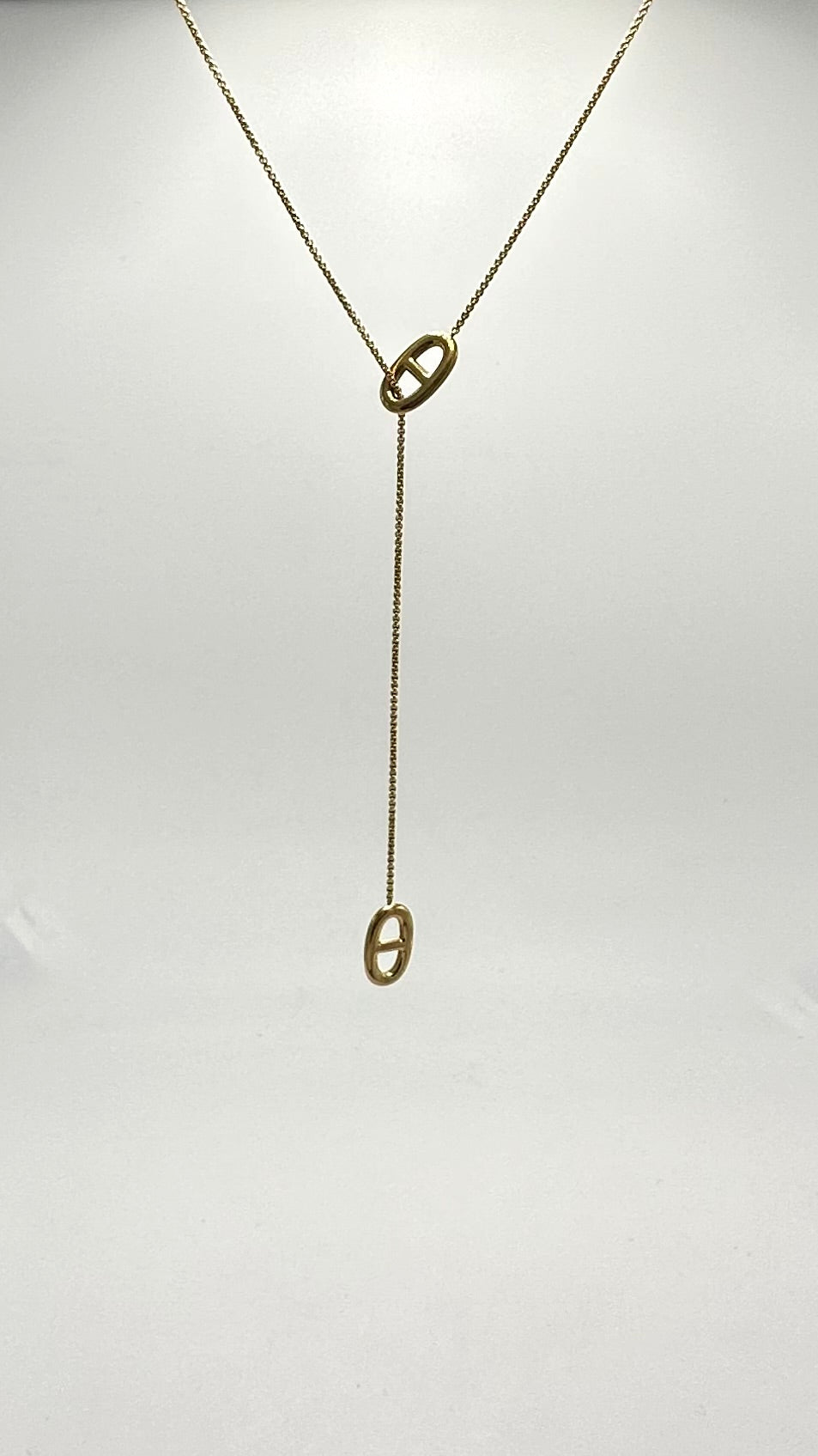 Collier Cravate Coulissant