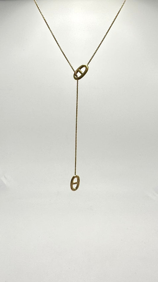 Collier Cravate Coulissant