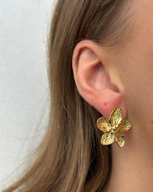 Boucles d'oreilles fleur Tokyo
