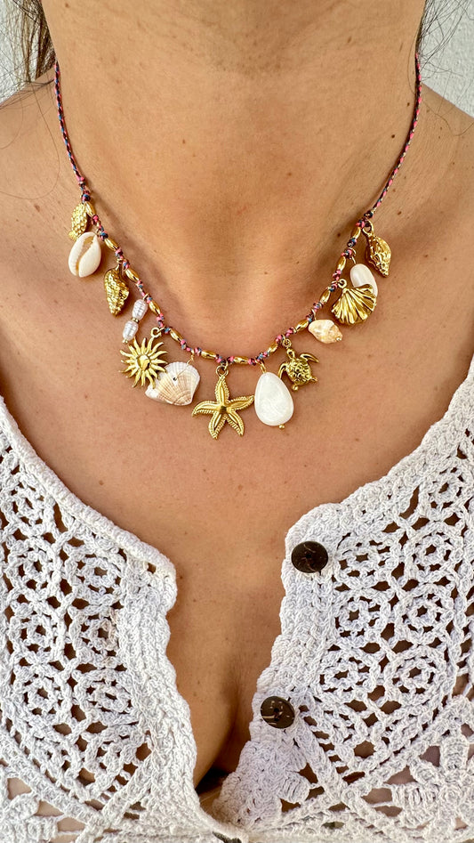 Collier Cordon breloque collection Éphémère