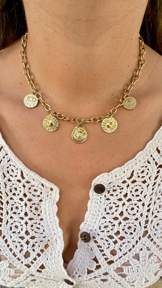 Collier breloque collection Éphémère
