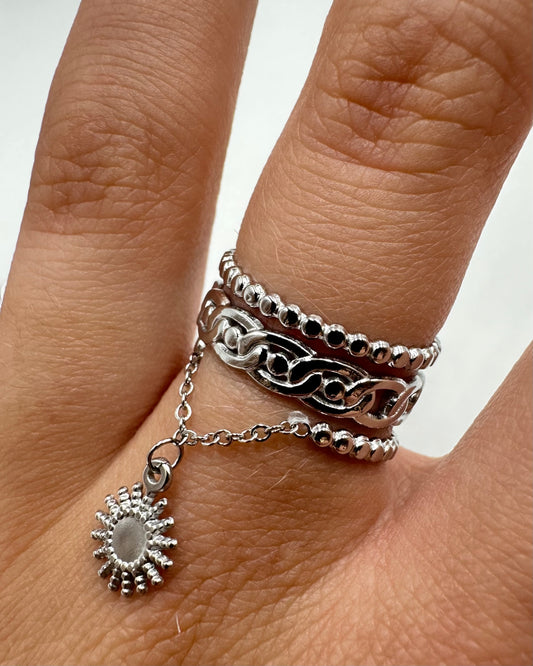 Bague Breloque Hoi An soleil