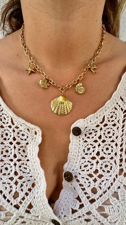 Collier breloque collection Éphémère