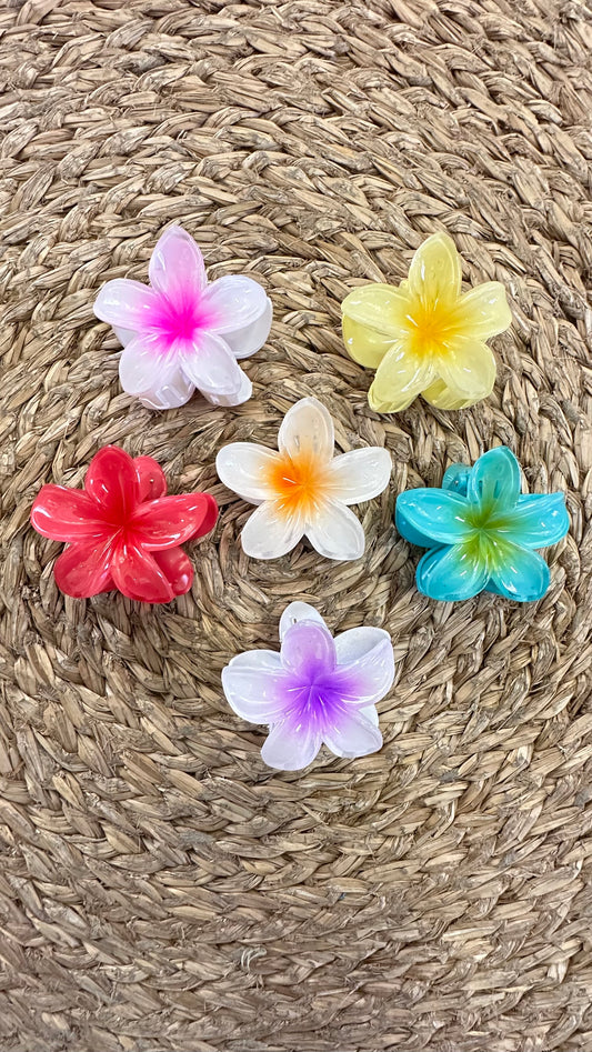 Pince à cheveux fleur (taille S)