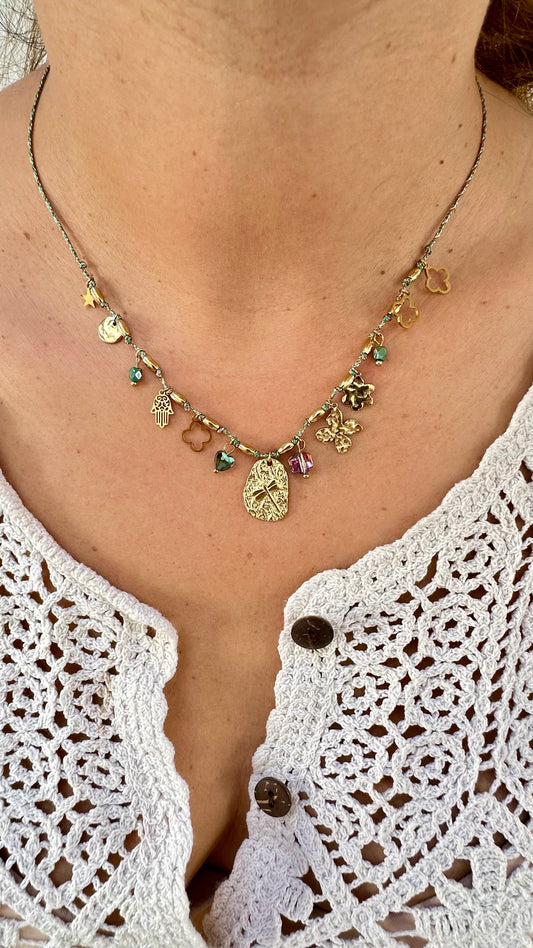 Collier cordon breloque collection Éphémère