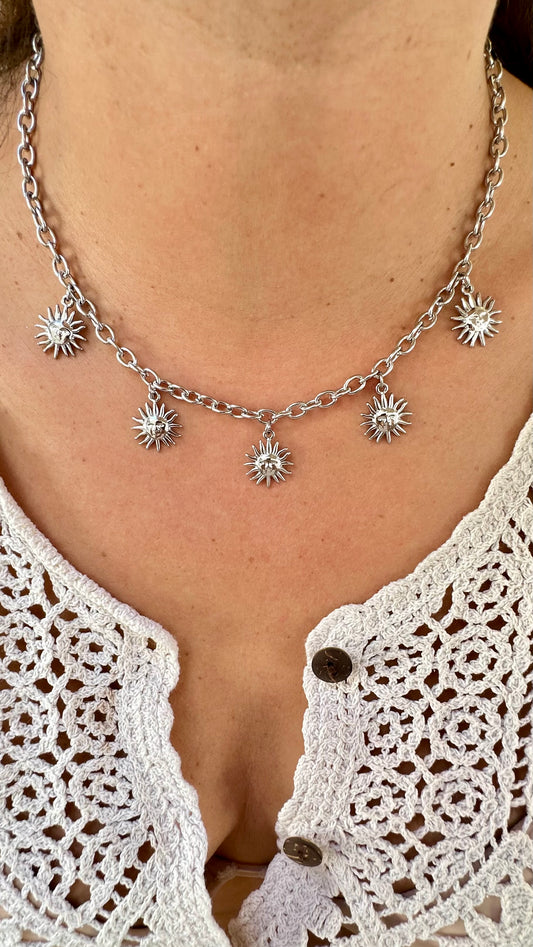 Collier breloque argent collection Éphémère