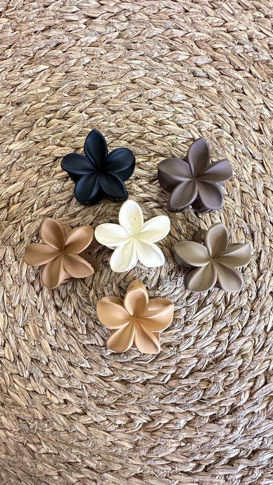 Pince à cheveux fleur (taille S)