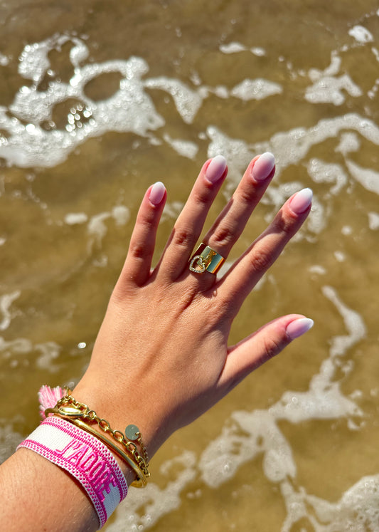 Bague breloque Porto
